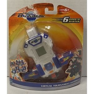 Hasbro Battle B Daman Virtual Tournament Handheld 6 Events Cobalt Blade NIB